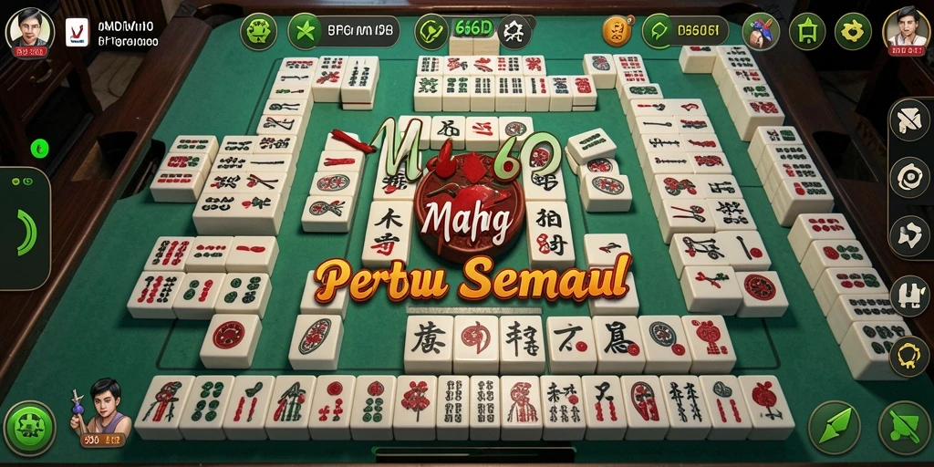 Screenshot gameplay 66D yang menunjukkan keseruan permainan Mahjong.