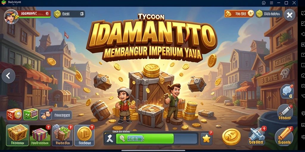 Tangkapan layar menunjukkan gameplay yang dinamis dalam IDAMANTOTO.