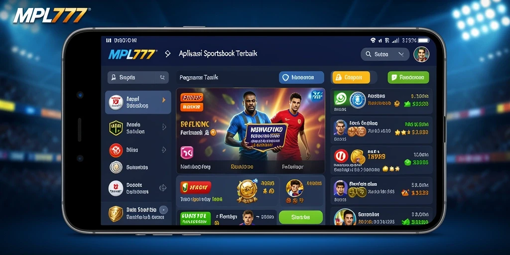 Tampilan gameplay Sportsbook MPL777 yang menarik dan interaktif.