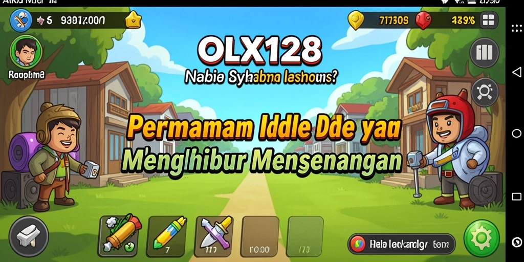 Screenshot gameplay OLX128 yang menunjukkan keseruan permainan Idle.