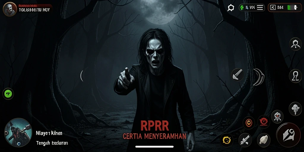 Screenshot gameplay menampilkan suasana mencekam di dalam <strong>RPRR</strong>.