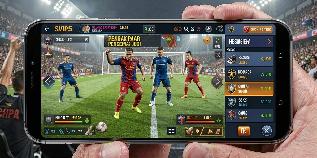 Tampilan gameplay yang menarik dalam aplikasi Sportsbook SVIP5.