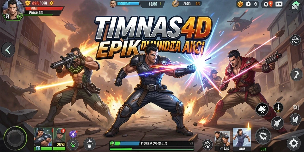 Tangkapan layar utama TIMNAS4D menampilkan aksi pertarungan yang mendebarkan.